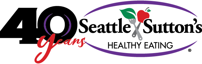 seattle suttons healthy eating 40 year anniversary logo