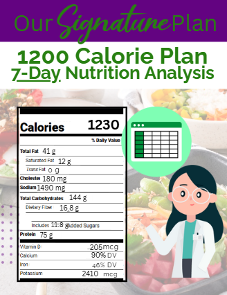 1200 Calorie 7 Day